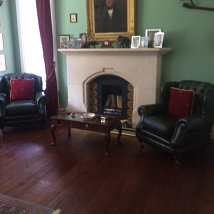 The Old Refectory Study with the rosewood stain.